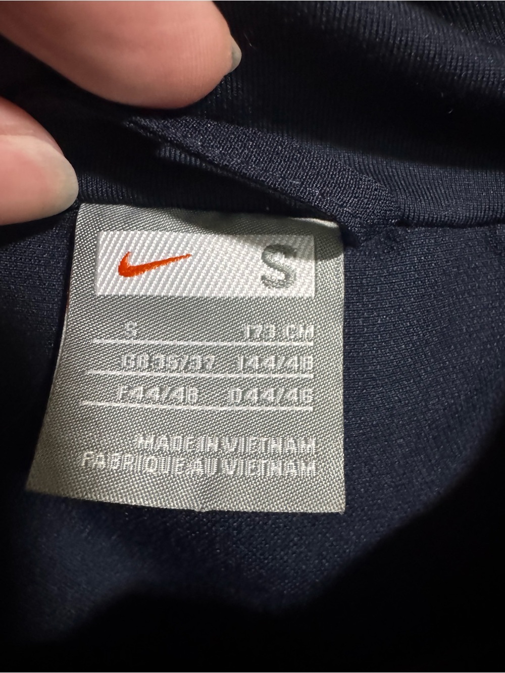 Nike Paris Saint-Germain Navy Track Jacket and Pants Set - Men’s size Small - Picture 4 of 16